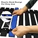 Shalaxera Wood Martial Arts Belt Display Rack – Holds 12 Belts, Elastic Strap Design for Easy Access, Karate, Taekwondo, Jiu Jitsu & Judo Belt Holder | DIY Stickers for Personalization