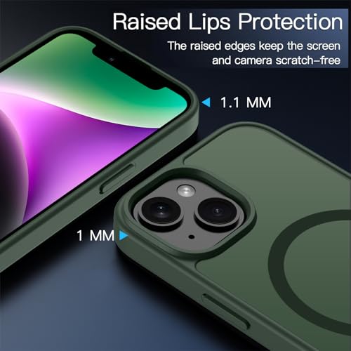 iPhone 14 Hülle mit MagSafe von Orda, magnetische Schutzhülle für iPhone 14