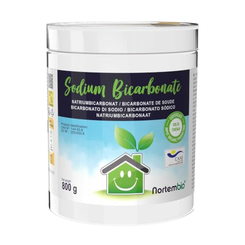 Nortembio Bicarbonate de Soude 800 g 100% Naturel pour...