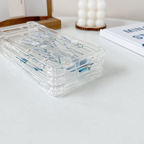 Ztofera For Google 7 Pro Case, Clear With Cute Flower Pattern Design For Women Girls Protective Shockproof Slim Tpu Bumper Phone Cover For Google Pixel 7 Pro (6.7"), Daisy #TOP3