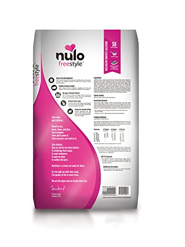 Nulo Freestyle Dry Puppy Food, Premium Grain-Free Larger Kibble To Support Proper Chewing, High Animal-Based Protein And Balanced Levels Of Calcium & Phosphorus For Healthy Bone Development #TOP1