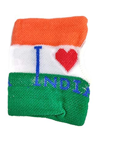 Wonders Tiranga Indian wrist band Tricolor - Tricolor bracelet for independence day , republic day celebrations Unisex , free size