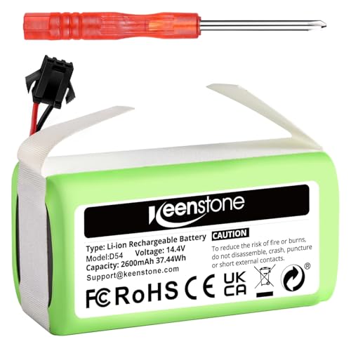 MorPilot 14.4V 2600mAh Replacement Battery for RoboVac Deebo