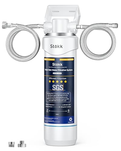 Filtro Acqua Sotto Lavello SY GOODLIFE Q5-Fluoride Direct Connect – Rimuove Fluoro, Cloro E Metalli – NSF42/53