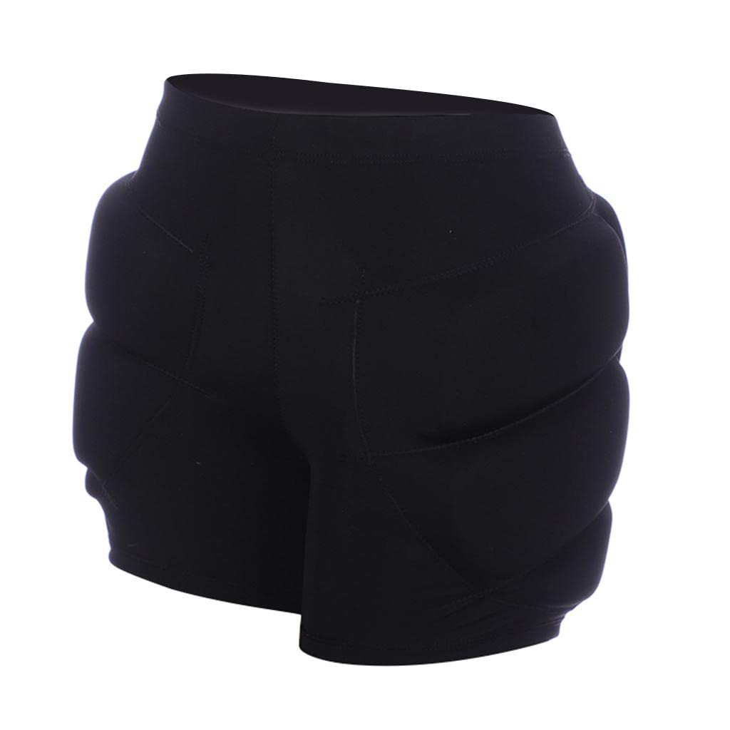 Sharplace Hüftschutz 3D Gepolsterte Shorts Aufprallschutz für Skifahren Eislaufen Snowboarden Radfahren