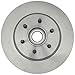 ACDelco Silver 18A1623A (19261771) Non-Coated Front Disc Brake Rotor and Hub Assembly