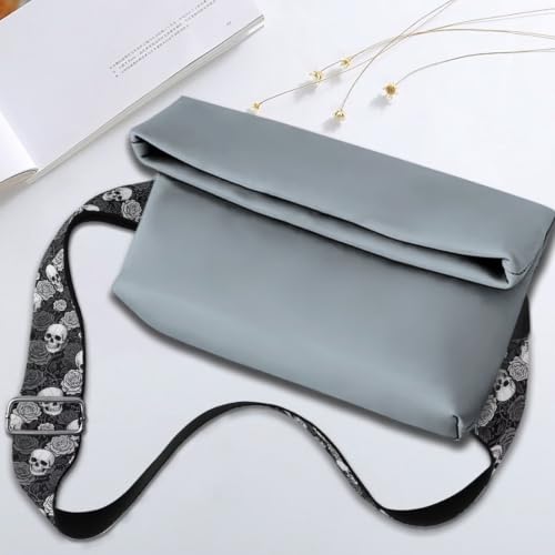 Image of Adjustable Purse Strap Replacement, Wide Shoulder Canvas Bag Strap, Crossbody Handbag Strap