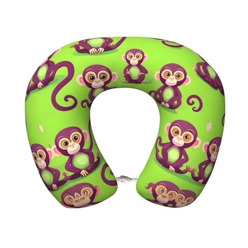 Almohada de poliéster negra para cuello y hombros miniatura 1