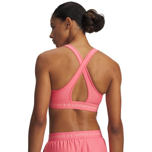 Image of Under Armour Women's Crossback Mid Impact Sports Bra