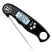 Produktbild SANNU Digitales Fleisch Thermometer Sofort lesen Thermometer mit Long Probe & Back Licht, wasserdicht Küche Thermometer für Kochen Fleisch BBQ Türkei Grill, Wasser, Milch,Schnell & Auto Ein / Aus