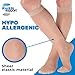 ABSOLUTE SUPPORT Made in USA Sheer Compression Socks for Women 15-20 mmHg - Support Hose Knee High Stockings, Beige, XX-Large