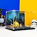 Produktbild SWDZ Vitrine für Lego Dagobah Jedi Training Diorama 75330, Acryl-Vitrine für Lego 75330 (Modell Nicht im Lieferumfang enthalten), Größe: 35 x 25 x 20 cm (Gemalter Stil)