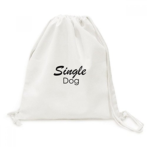 Sac à cordon imperméable chien toile DIYthinker avec impression artistique durable