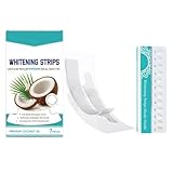 NHPY Especializado Tiras Blanqueadoras Dientes,limpieza Eficaz de Tintes Dentales y Frescura Bucal, 7 Teeth Whitening Strips y 1 Tablero de Colores