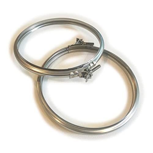 Collier de serrage pour cheminée en acier inoxydable (Ø 150 mm) Cover