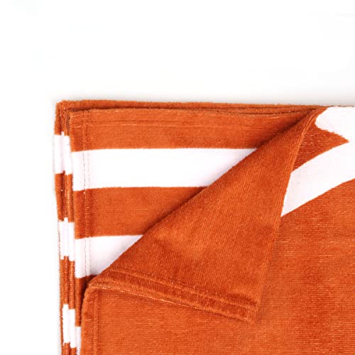 Northwest Texas Longhorns Officially Licensed Beach Towel 28" X 58", 100% Cotton #TOP1