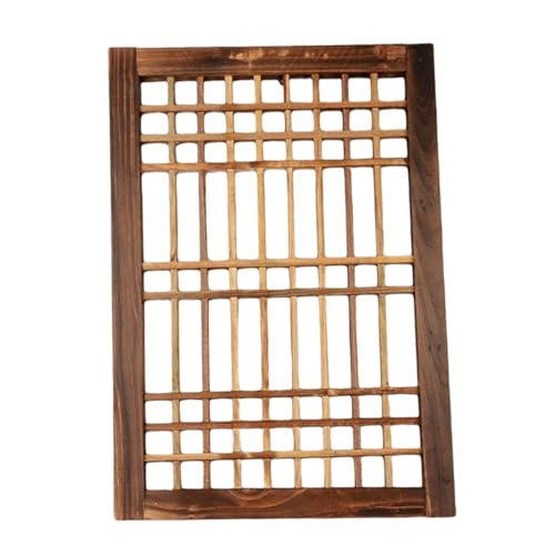 Decoración rústica de pared con formas de ventana tradicional 5