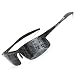 MOORAY Mens Sports Polarized Sunglasses UV Protection Fashion Sunglasses for Men Fishing Driving(Black,Black)