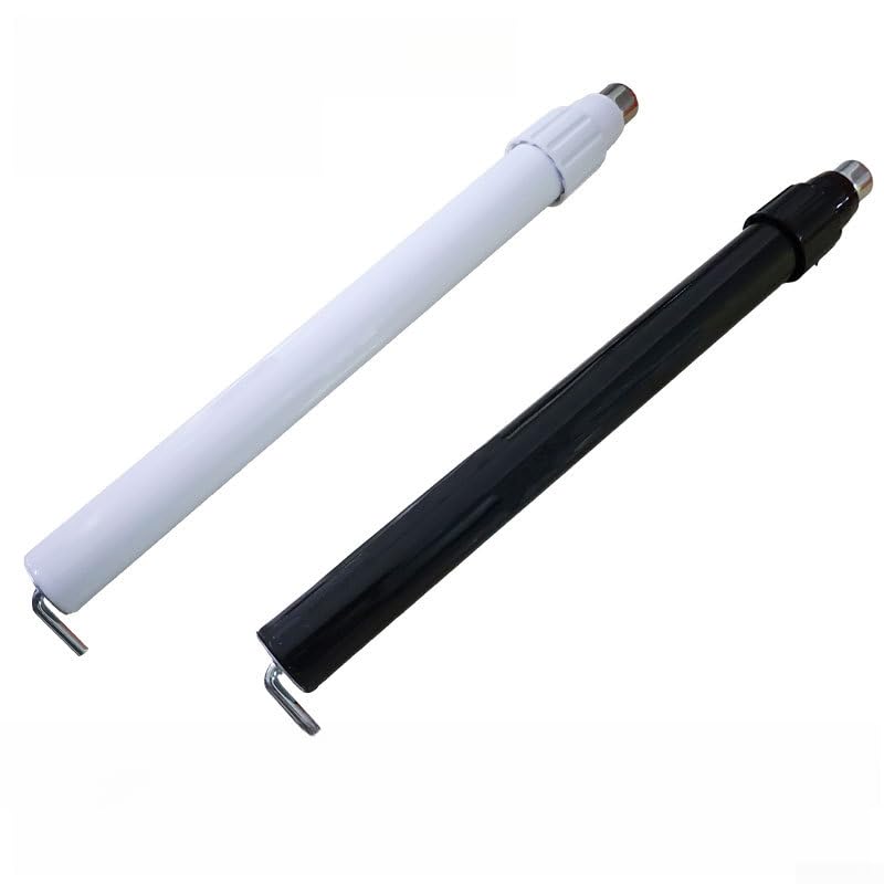 Floor Fan Base Support Rod, Adjustable 42-63cm Lifting Tube Stand For Midea Fans, Plastic Chassis Replacement For Home Cooling(Black)