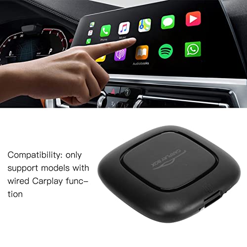 Adaptador sem fio Carplay Ai Box, para sistema Android 10, Carplay Box USB 5V Qualcomm Quad Core 1,4