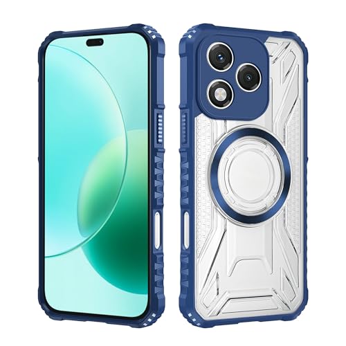 Lucyliy Honor 400 Lite ABR-NX1 �t�H���P�[�X�J�o�[ [PC�o�b�N�v���[�g + TPU�t���[���}���`�}�e���A���\���A���^�����C�����O] �u���[