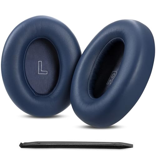 Repuesto de Almohadillas para Auriculares Compatible con Bose QuietComfort Ultra, Almohadillas de Espuma de Memoria de Alta Densidad con Cancelación de Ruido, Más Gruesas - Azul