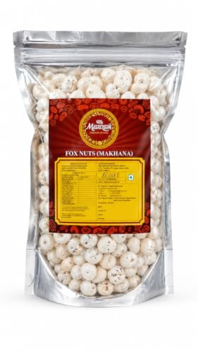 Makhana Foxnuts 250gm, Mavaram Makhana Calcium and Protein Rich Superfood Snack, 250g