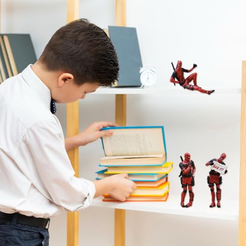 Image of Car Decor 3 Pcs Set Anime Figurine Action Figures PVC Car Dashboard Decoration Items Collectible Figurines for Car Decor Desk Accessories Gifting & Display Premium Model Objects