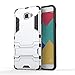 Cocomii Iron Man Armor Galaxy A9/A9 Pro Case New [Heavy Duty] Premium Tactical Grip Kickstand Shockproof Bumper [Military Defender] Full Body Dual Layer Rugged Cover for Samsung Galaxy A9 (I.Silver)