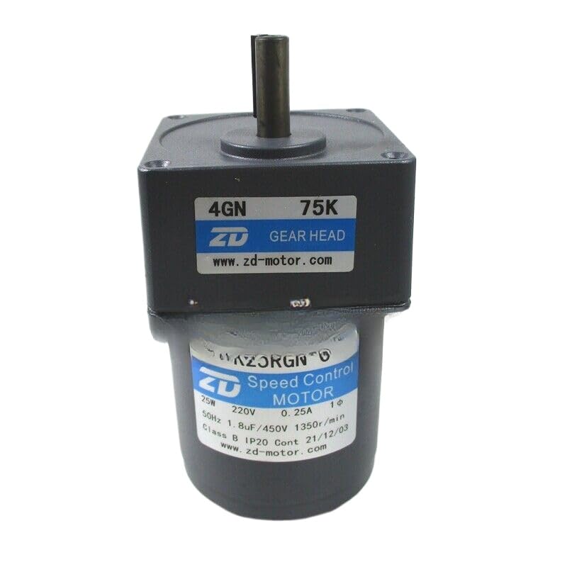 1-Piece new for ZD 25W motor 4IK25RGN-C 4GN75K gear reducer
