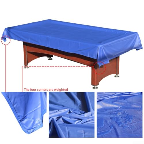 Funda de billar de PVC impermeable con protección total contra la lluvia 3