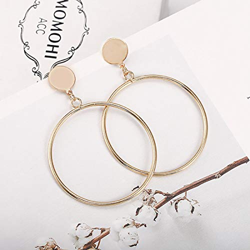 Round Plated Hoop Earrings - CT-ERGG-45063