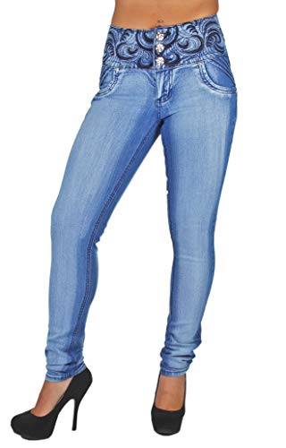 Plus/Junior Size Mid Waist Colombian Design Butt Lift Skinny Jeans4
