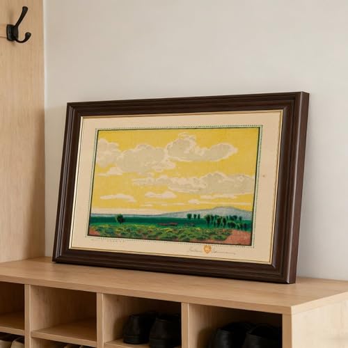 Impression sur toile Désert blanc de Gustave Baumann pour déco de bureau - 3