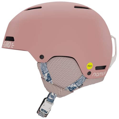 Casque de neige Giro Crue MIPS junior rose foncé protection ski et snowboard taille M