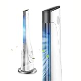 Configuración de 3 velocidades: el elegante ventilador de torre con panel de control te permite elegir entre configuraciones de baja, media o alta velocidad