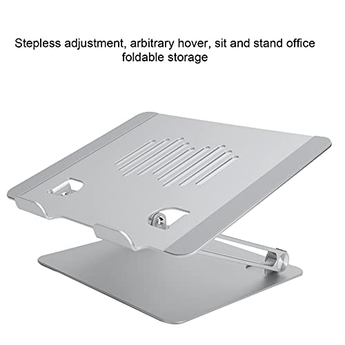 Base plegable para laptop aluminio ajustable 11-15.6" miniatura 2