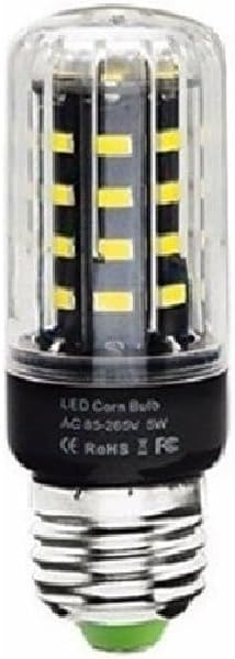 Indoor Lighting, Pack of 10, Led Corn Bulb AC85V-110V E27 3W/5W/7W/10W/15W SMD5733 LED Diode Lamp No Flicker Spotlight