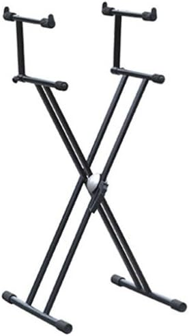 Mr. Dj KS500 Classic Top Keyboard Stand 2nd Tier Level for Case or 2nd Keyboard