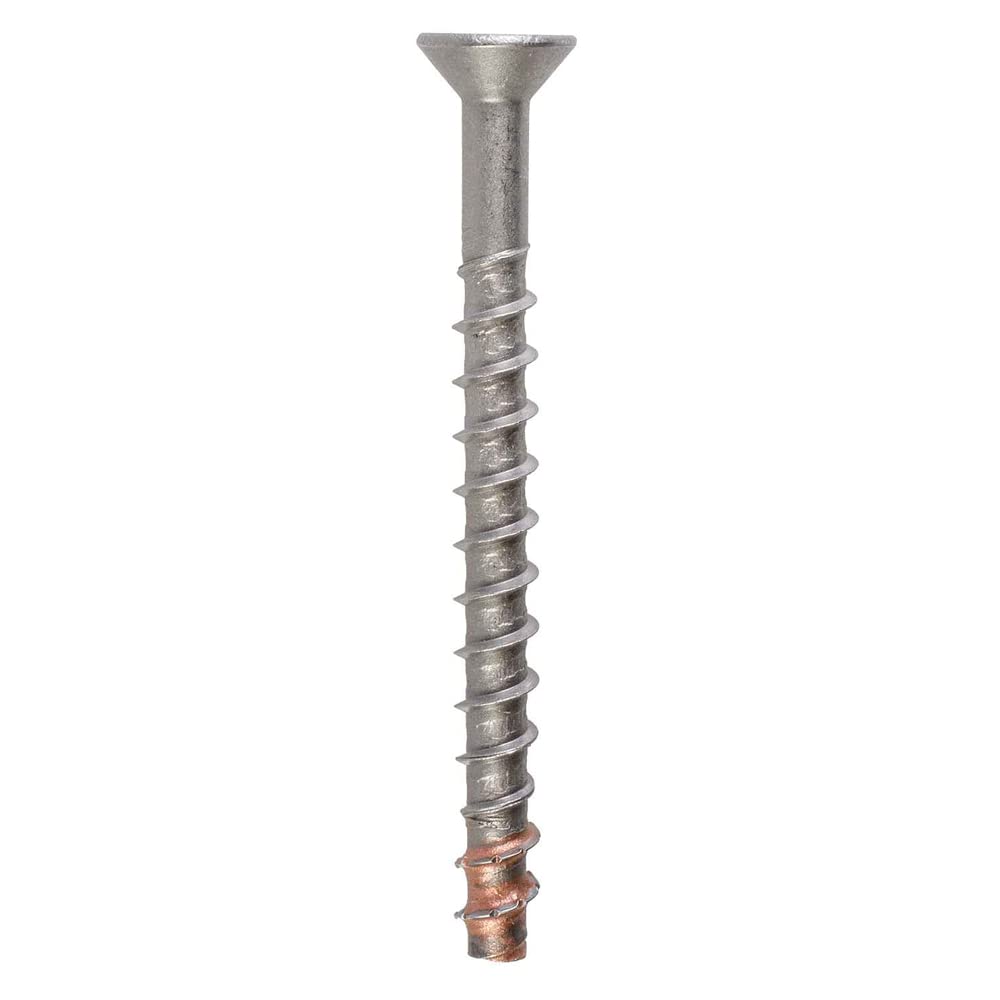 Simpson Strong-Tie THDC25238CS6SS Titen HD 1/4 in. x 2-3/8 in. Type 316 SS Countersunk Head Heavy-Duty Screw Anchor (25-Qty)