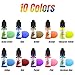 FansArriche Candle dye - 10 Colors Liquid Oil-Based dye for Candle Wax, Vivid Candle Color for DIY Candle Making, Highly Concentrate Natural Candle Color