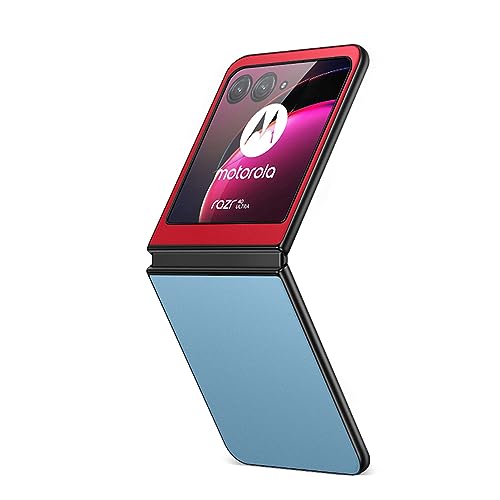 Coque pour Razr Plus 2023 étui cuir fin antichoc protection charnière