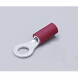 エルパ (ELPA) 絶縁丸端子 圧着端子 配線 RAV1.25-4 10個入 レッド PS-063H(R)