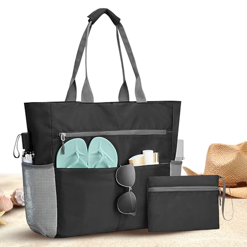 Bolsa plegable impermeable con cremallera y diseño práctico 7