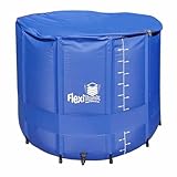 FlexiTank Collapsible Reservoir Water Tank Water Storage Barrel Container Portable for Garden Plants Gardening Greenhouse (265 gallons)