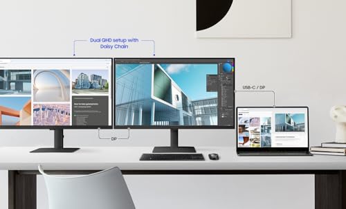 Samsung 27 LED ViewFinity S6 S27D600UAU - vue 9