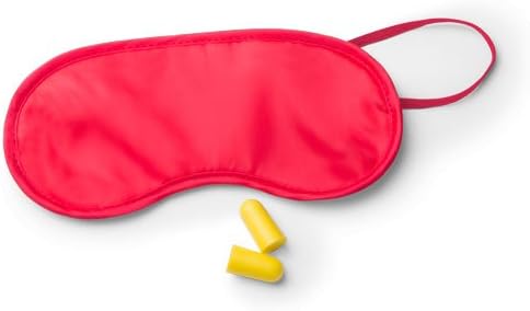 eBuyGB Lightweight Travel Eye Mask + Ear Plugs Set