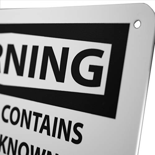 Nmc Cp9P Warning - This Area Contains Chemicals California Proposition 65 Sign - 10 In. Square, Ps Vinyl, Hazardous Area Warning Sign #TOP1