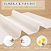 Foepoge 27.9” x 20” Extra Large Silicone Sheet for Crafts, Nonstick Silicon Mat for Resin, Epoxy Art Placemat for Jewelry Casting, Reusable Painting Pad, Heat Resistant Countertop Cover - Clear