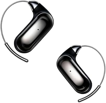 Xmenha Over Open Ear Earbuds Wireless Bluetooth Open Ear Headphones Air Conduction Earbuds that Don't go in Your Ear with Over-Ear Hooks Running Headphones